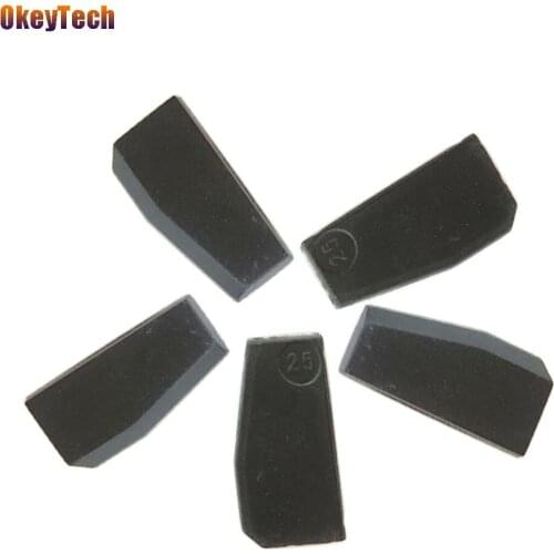 OkeyTech 5pcs/lot 4D63 Car Key Chip Carbon Auto Transponder Copy Chip OEM ID83 4D63 80 Bits Chip for Ford Mazda Good Shipping