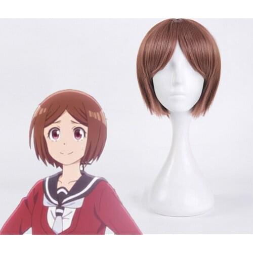 Anime Senryuu Girl Cosplay Wigs Amane Katagiri Cosplay Wig Heat Resistant Synthetic Wig Hair Halloween Party Senryuu Shoujo Wig