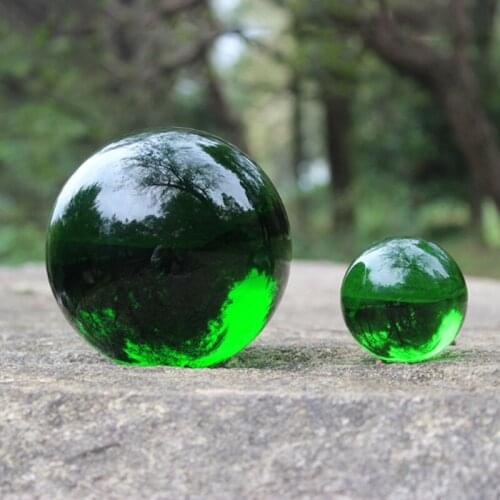 30/40MM Multicolor Crystal Ball K9 Natural Magic Beads Decoration Balls Globe Quartz Photography Ball Crystal Craft Home Decor