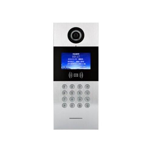 Top Quality Building TCP/IP digital video intercom doorbell touch screen HD video door phone system Camera