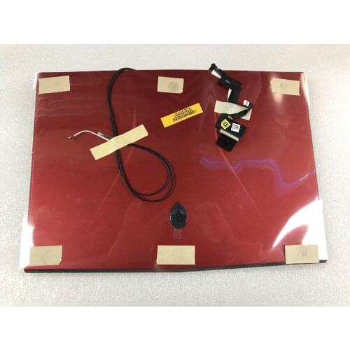 WZSM New original For DELL Alienware M14X R2 laptop red back cover C44HY 0C44HY AP0G8000110 with DC020017Q00 LED cable hinges