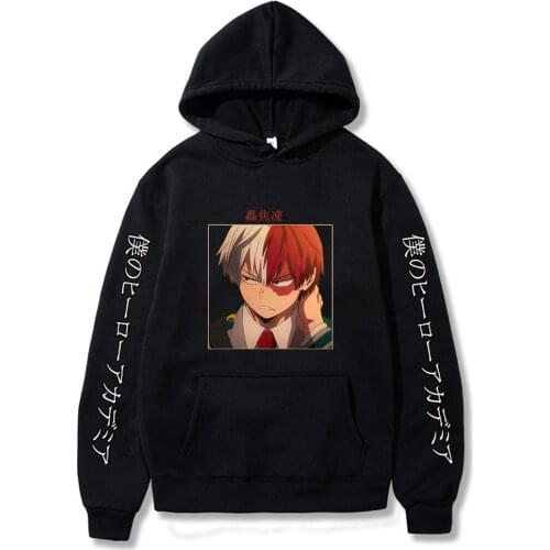 My Hero Academia Womens Hoodies Oversize Female Sweatshirt Hoodie Women Sweatshirts