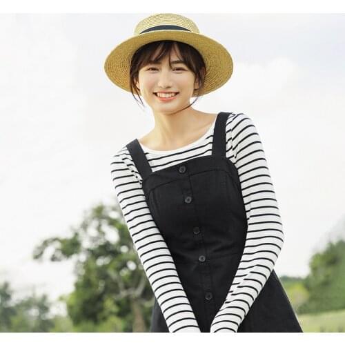 INMAN Strapless Black Modest One Piece WomenS Mid-Length Over Knee Spring Autumn Literary Style Elegant Ladies A-Line Dress