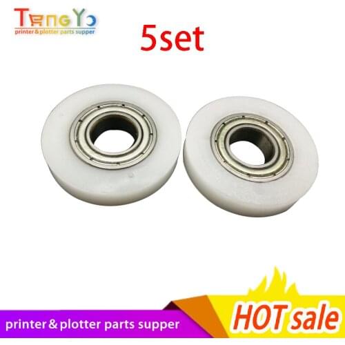 5SET Developer Spacer Roller FB6-6569-000 For Canon iR 5055 5065 5075 5050 5570 6570 5070 5000 6000 5020 6020 NP6050