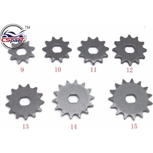 9 10 11 12 13 14 15 Tooth 9T 10T 11T 12T 13T 14T 15T T8F Sprocket 10MM For Razor EVO IZIP 500W 1000W Electric Scooter
