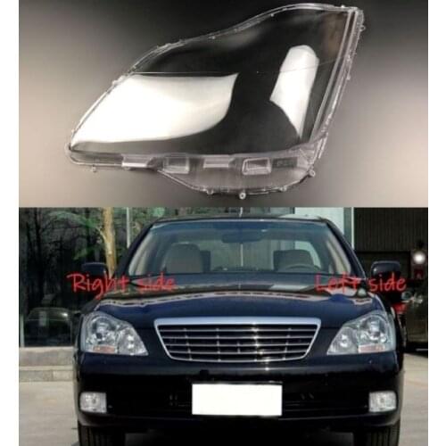 Car Headlight Lens For Toyota Crown 12 Generation 2005 2006 2007 2008 2009 Car Headlight Headlamp Lens Auto Shell Cover