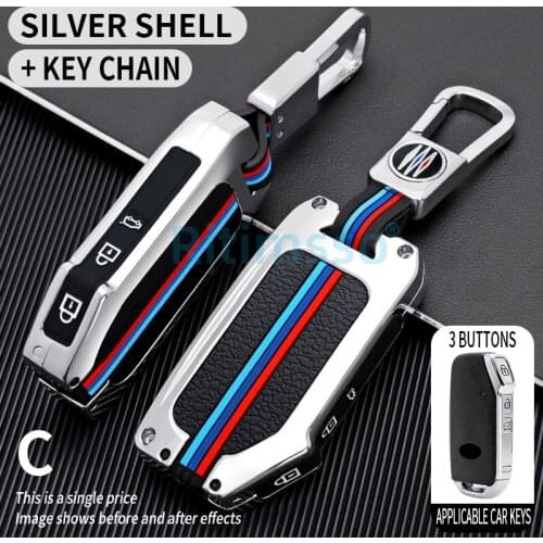 Full Cover Remote Car Key Case KeyChain For KIA Sportage R GT Stinger GT Sorento Cerato Forte2018 2019 Key Shell Holder