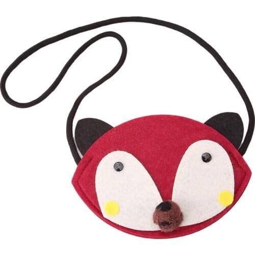 Kids Shoulder Bag Mini Coin Bag Cute Wallet Purse Animal Shape Kids Messenger Bag Crossbody Bags Girls Gift