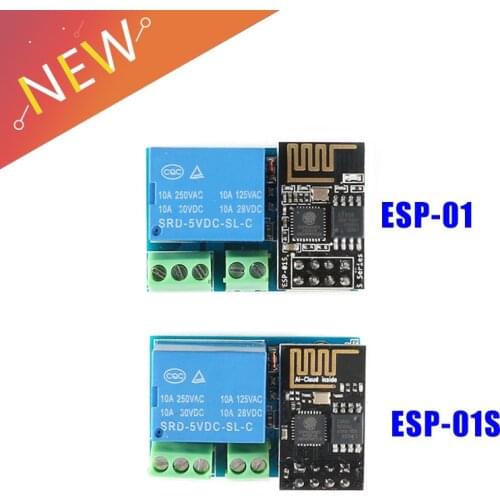 ESP-01S ESP8266 5V WiFi Relay Module Things Smart Home Remote Control Switch Phone APP ESP01 ESP-01 Wireless WIFI Module