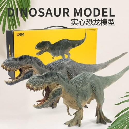 Simulation Entity Animal Tyrannosaurus Boutique Gift Box Big Dinosaur Jurassic Model Dinosaur Model Decoration Childrens Toy