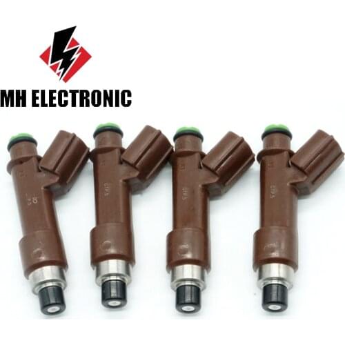 MH Electronic 4PCS Fuel Injectors 23250-50060 2325050060 FOR TOYOTA FOR LEXUS SC430 LS400 LS430