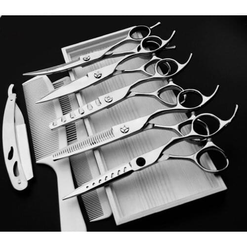 2020 New Professional Hair Cutting Shear Hairdressing Scissors High Quality Salon Barber Scissor Hairdresser Haircut Scissor Set