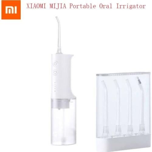 XIAOMI MIJIA MEO701 Portable Oral Irrigator Dental Irrigator Teeth Water Flosser bucal tooth Cleaner waterpulse 200ML 1400/min