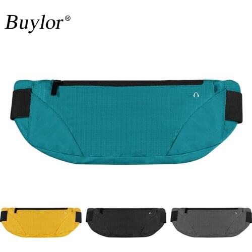 Buylor Fanny Packs Women Men Running Bag Waist Pack Hip Bum Belt Sports Lightweight Waterproof Breathable Phone Pouch Jogging
