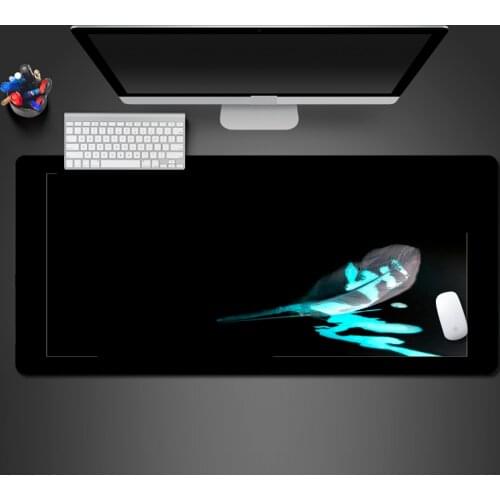 Abstract Leaves Simple Mouse Pad PC Game Non-skid Lock Pad High Quality Best Selling Washable Rubber Special Office XL Large Mat