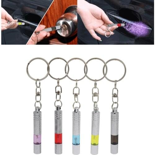 Checked High Voltage car human body Anti-Static Static Eliminator Discharger Pendant Keychains Keyring