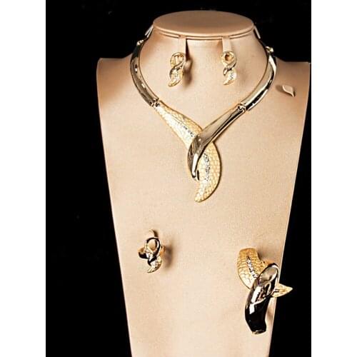 LAN PALACE bridal jewelry set wedding jewelry antique turkish jewelry crystal earrings necklace ring bracelet free shipping