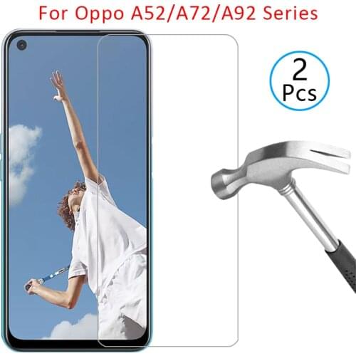Protective glass for oppo a52 a72 5g a92 a92s screen protector tempered glas on a 52 72 92 s 92s oppoa52 oppoa72 safety film 9h