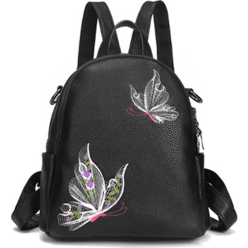 Abay woman bag 2020 new wild fashion Shopping Travel dual-use anti-theft small backpack