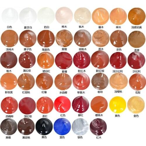 2x Timber Stains Furniture Floor Art Repair Cream Paint 20g/piece 46 Colors