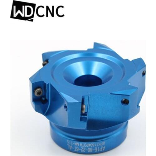 Aluminum BAP 50mm 63mm 80mm 100mm 125mm right angle 300R 400R aluminum alloy bap face mill surface milling cutter disk