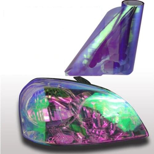 Automobile color changing dragon lamp film tail lamp color changing film translucent color changing sticker headlamp color film