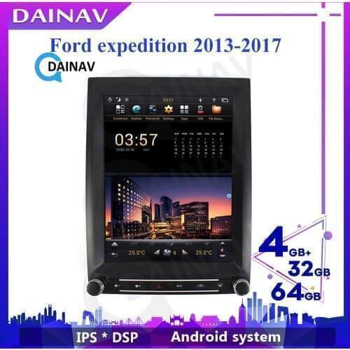 Android Car Radio GPS Navigation For-FORD expedition 2013 2014 2015 2016 2017 Car Autoradio Multimedia DStereo player Vertica