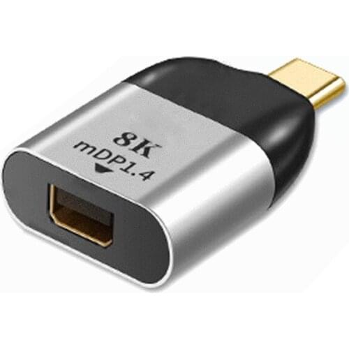 Chenyang Type C USB-C to Mini DP Displayport Converter Adapter 4K 2K 60hz for Tablet & Phone & Laptop