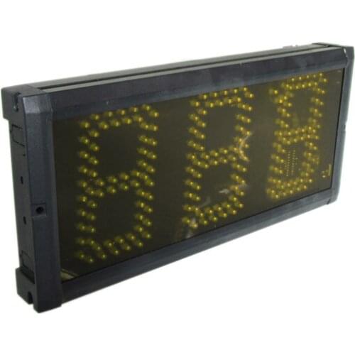 Fedex Free Shipping 5 inch 3 digits yellow day countdown timer led timer