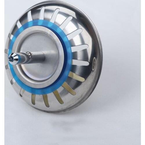 M17D Stainless Steel Sink Filter Kitchen Drains Sewer Waste Plug Bathroom Hair Catcher Colanders Strainer Basin Accessories