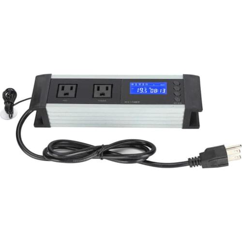 Aquarium Temperature Controller Reptile Thermostat Aquarium Fish Tank Reptile Thermostat Accessories US Plug 110V