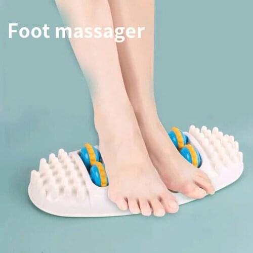 Foot Massager Elliptical Healthy Environmental Protection Material Foot Massager Portable Acupuncture Deep Foot Massage