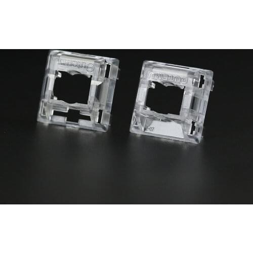 Switch clear tops Mechanical keyboard no-slot and with-slot for outemu sky gateron switches remove wobble