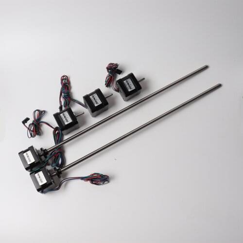 42 Stepper Motor Kit For Haribo/Zaribo 320 motor with integrated lead screw 420 400mm cable length POM nut taller bear motor kit