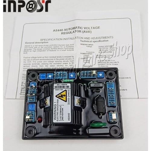 New For Generator Genset AVR AS440 Automatic Voltage Regulator Module