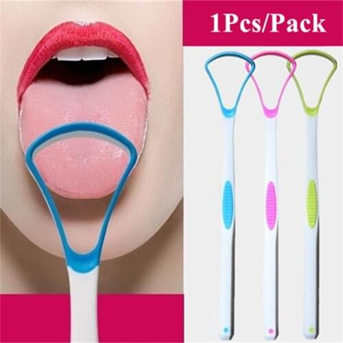 Tongue Cleaner Dental Care Bad Breath Away Hand Brush Remove Halitosis To Keep Fresh Breath Oral Hygiene Cleaning Scraper