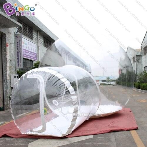 Personalized 6X4 meters inflatable crystal bubble tent / bubble tent transparent / inflatable bubble dome tent toy tents