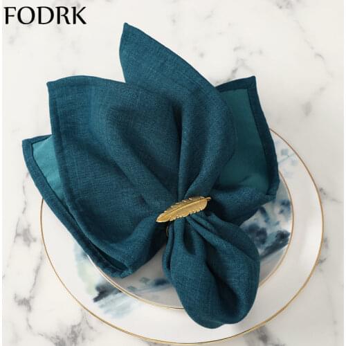 Table Cloth Napkins for Plates Cutlery Lint-free Cotton Kitchen Dish Cloth Novelty Products Restaurant Decoration Table Setting
