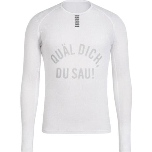 Mesh Mesh Pro Breathbale Cycling Base Layers mens lightweight quick dry Bicycle Shirt Long Sleeve Cycling Underwear bike jersey