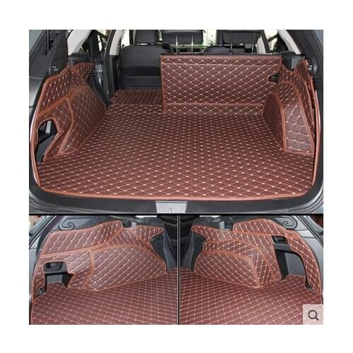 High quality Special car trunk mats for Subaru Outback -2015 waterproof cargo liner boot carpets for Outback styling