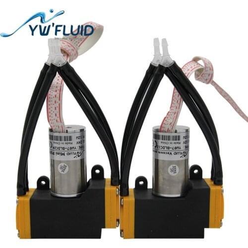 YWfluid high quality mini vacuum pump with brushless motor used for gas sampling