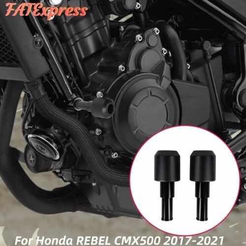 Motorcycle Anti-Fall Ball Engine Protection Rod Slider Frame Protector For Honda REBEL CMX500 CMX 500 2017-2021 2020 Accessories