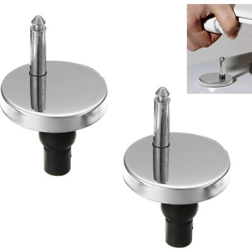 1 Pairs Toilet Seat Hinges Fixings Quick Release Top Fix Blind Hole Fittings Expanding Rubber Screws