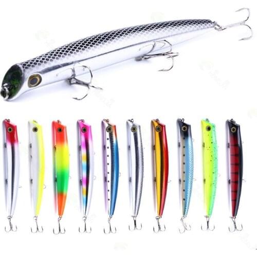 1pcs 17g 12cm Fishing Lure Topwater Wobbler Accessories Artificial Bait Goods Floating Wobblers Fishing Accessories Tackle