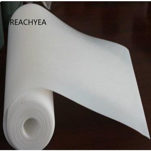 1PC White PTFE Film High Strength Temperature PTFE Sheet T0.5*250*500MM PTFE Sheets