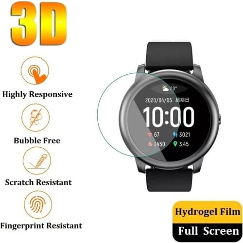 3D Hydrogel Protective Film Screen Protector for Haylou Salor LS05 Haylou LS02 LS01 Screen Protector Foil (Not Glass)