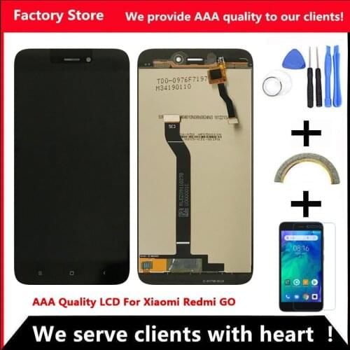 AAA Quality LCD For Xiaomi Redmi Go LCD With Frame Display Screen Replacement For Redmi Go Screen With Frame