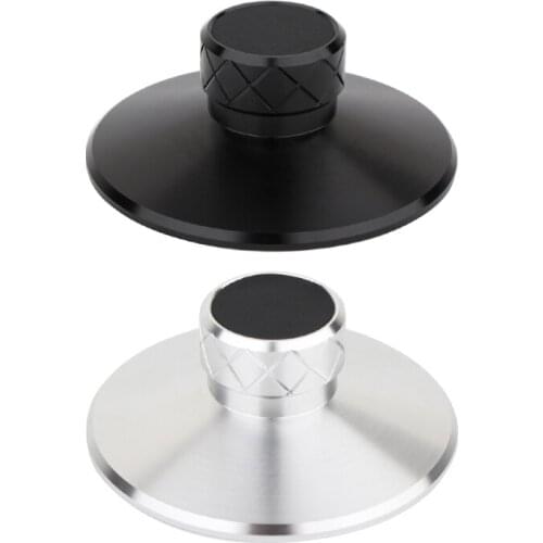 Aluminum Vinyl Record Audio Disc Turntable LP Stabilizer Weight Vibration Balanced Clamp Damper