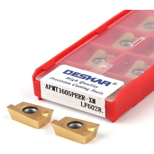 APMT1605PEER-XM LF6018/LF6028 Original CNC Lathe Turning Carbide inserts Machining Milling Powerful Universal Good Effect Blade