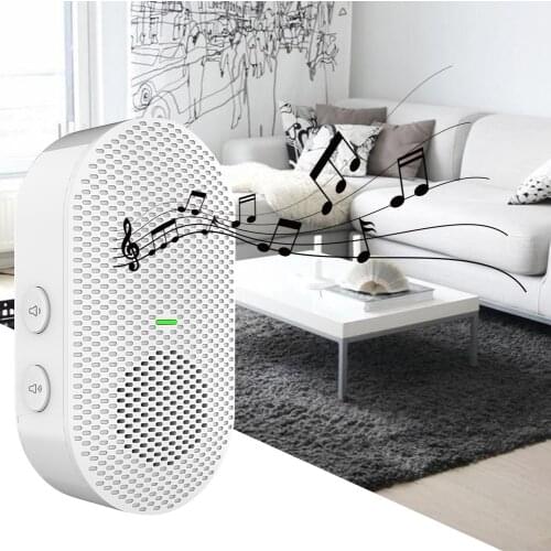 AC 90V-250V 52 Chimes 110dB Wireless Doorbell Receiver Ding Dong Wifi Doorbell Camera Low Power Consumption Home Door